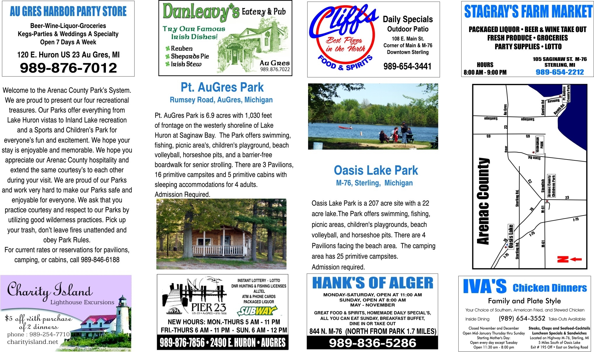 Parks Arenac County, Michigan